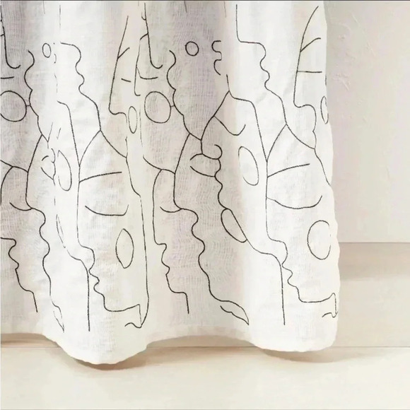 NWT In This Together Shower Curtain White - Opalhouse designed with Jung… - Picture 3 of 5